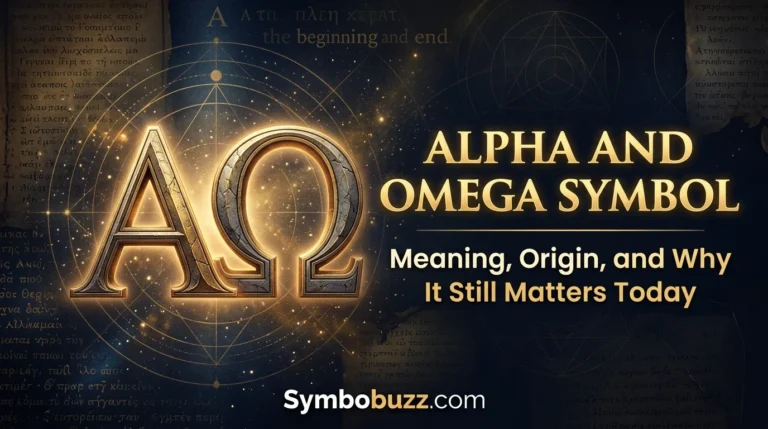 Alpha and Omega Symbol